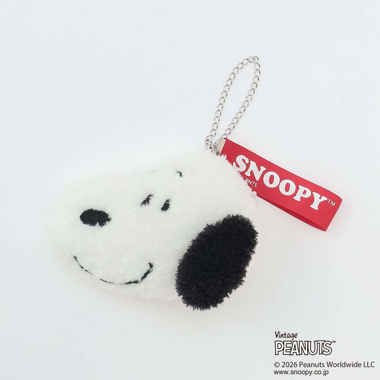 [PEANUTS] 史努比造型吊飾附環保袋,米白色, large image number 5