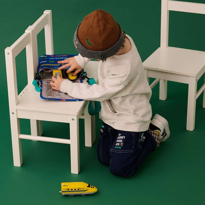 Railway Model Storage Support Shoulder Bag,Navy, medium image number 7