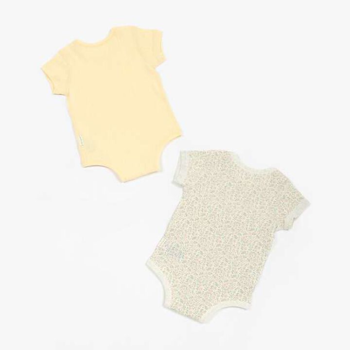 [Organic] Bodysuit,Lemon yellow, medium image number 1