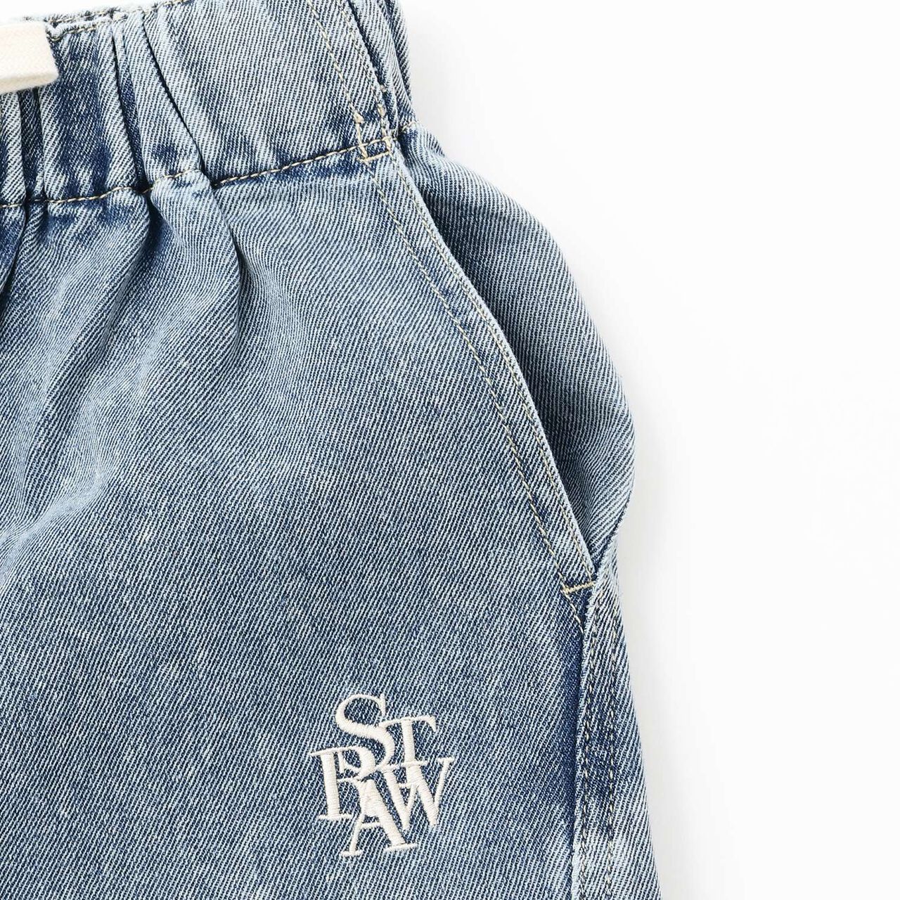 Easy Pull-On Summer Pants,Blue, large image number 8