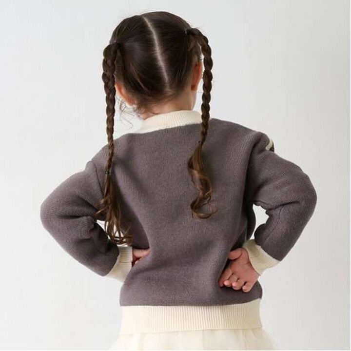 Knit Track Jacket,Beige, medium image number 16