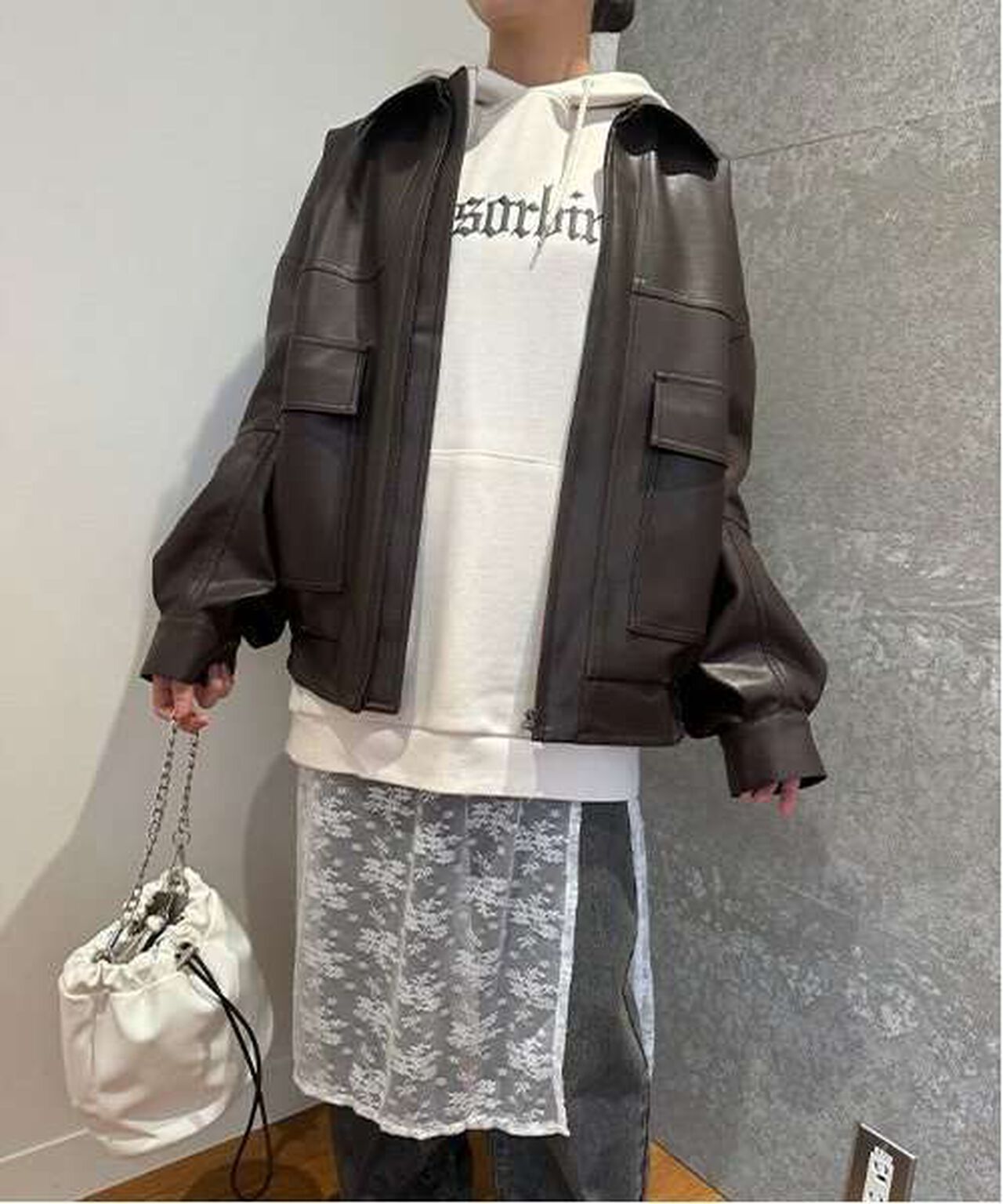 Loose Hoodie,Pink, large image number 3