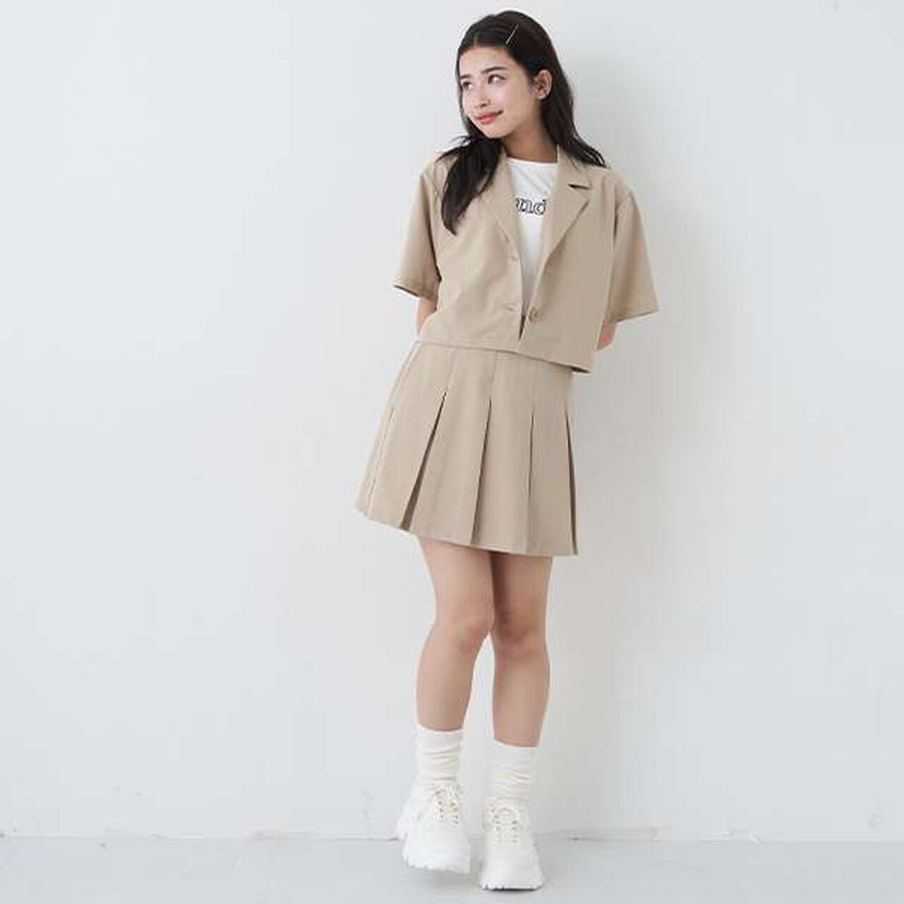 Shirt Set Up,Light beige, large image number 9