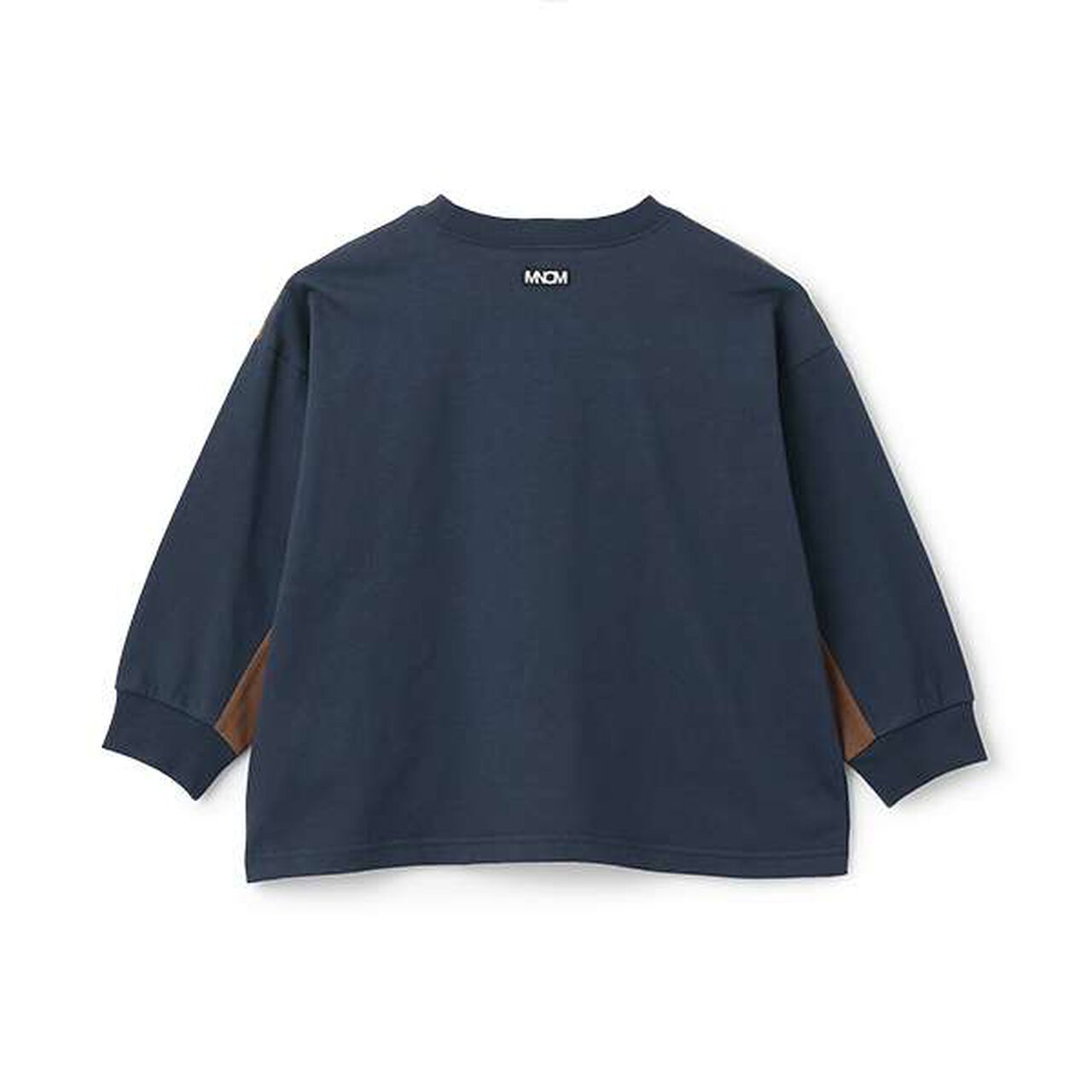 [MNCM] Bi-Color Big T-Shirt (Kaiteki Tenjiku),Navy, large image number 4