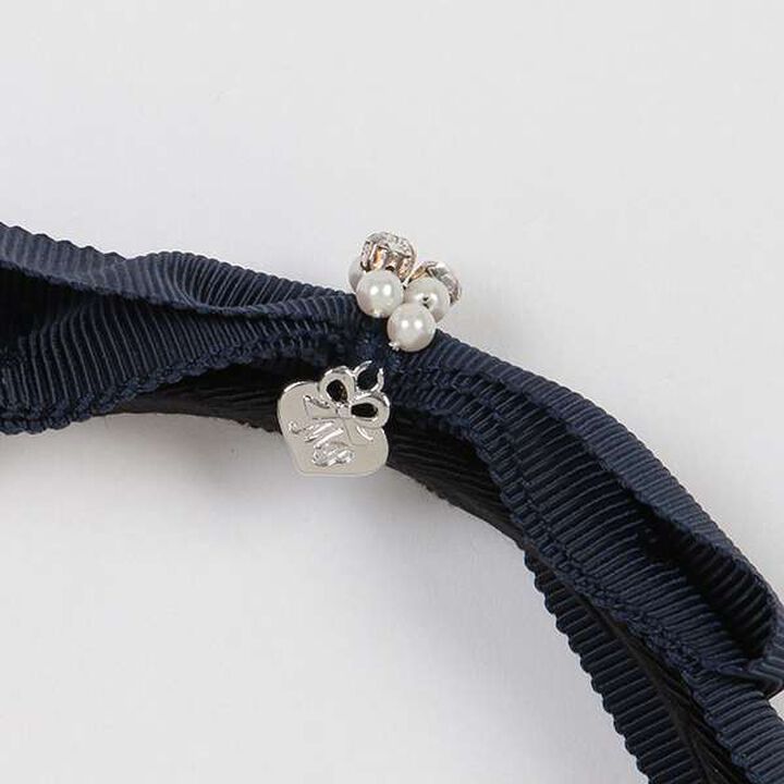 Ribbon Headband [Made in Japan],Navy, medium image number 2