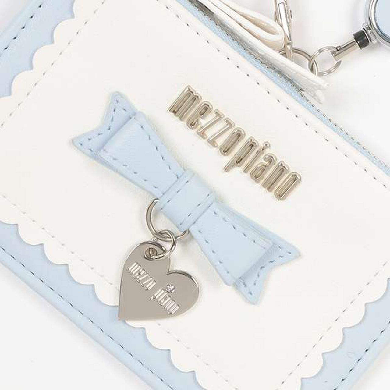 Heart Plate Card Holder,Sax blue, large image number 4