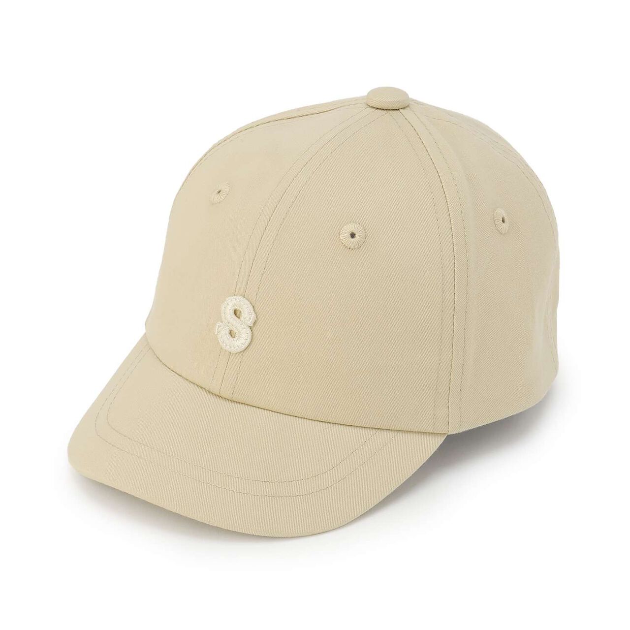 [UV Processing] Alphabet Logo Cap,Beige, large image number 0
