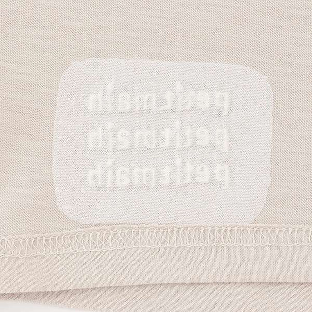 Anti-Stain Short Sleeve T-Shirt with Heart Design on Back,Light pink, large image number 4