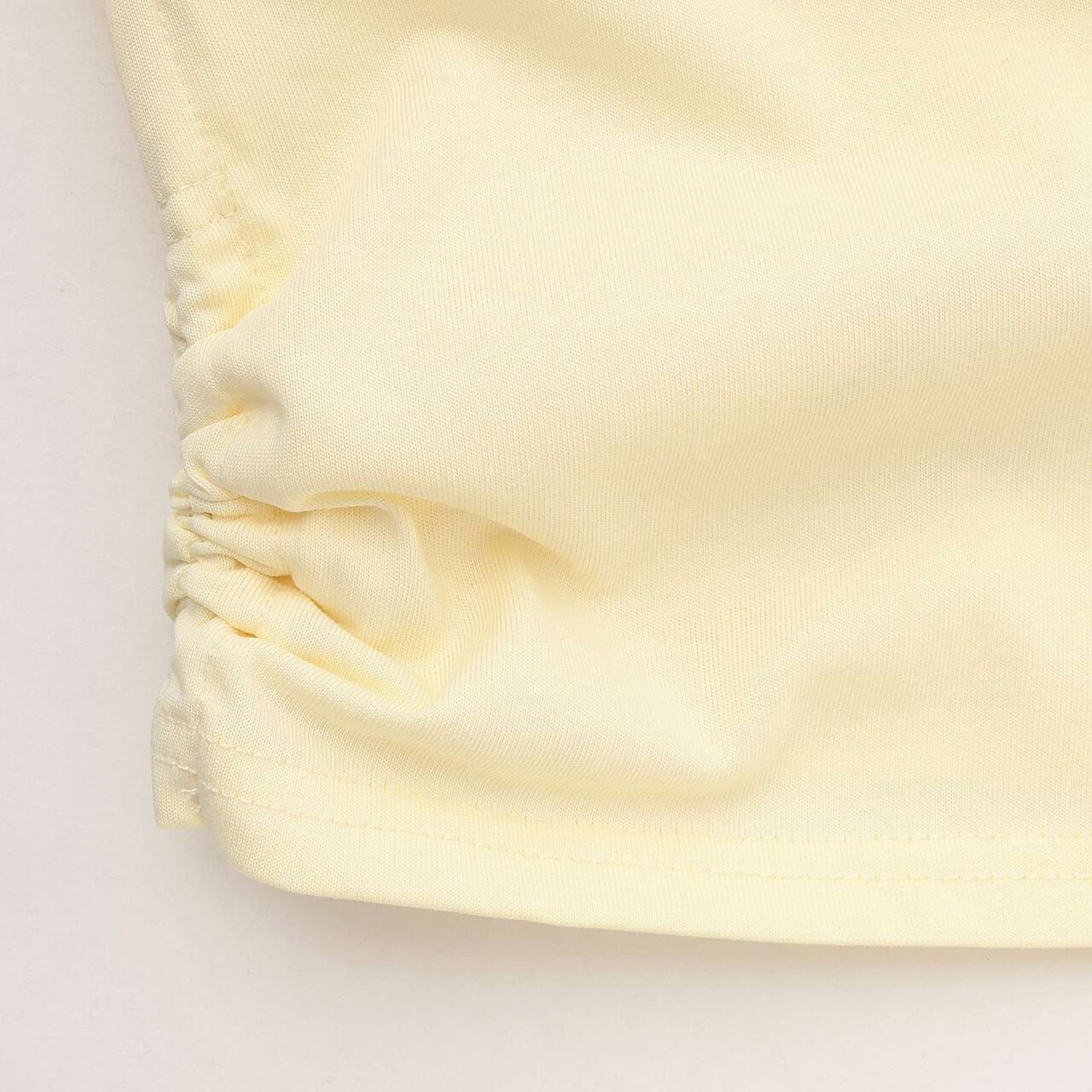 [Cool Touch] Side Drawstring Appliqu&eacute; Short-Sleeve T-Shirt,Off white, large image number 17