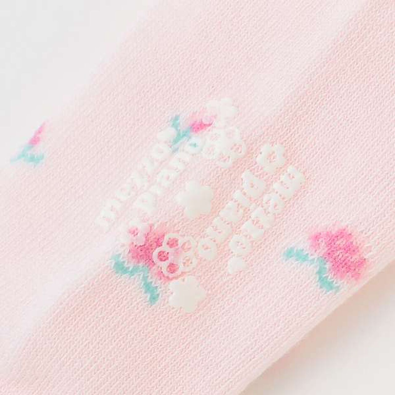 Ribbon & Rose Pattern Bib and Socks Set [Box Included],Light pink, large image number 8
