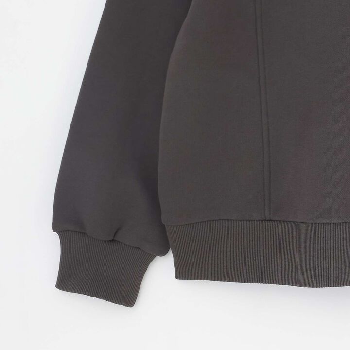 [LTXC/Cotton 100%] Half ZIP Pullover,Smoke white, medium image number 18