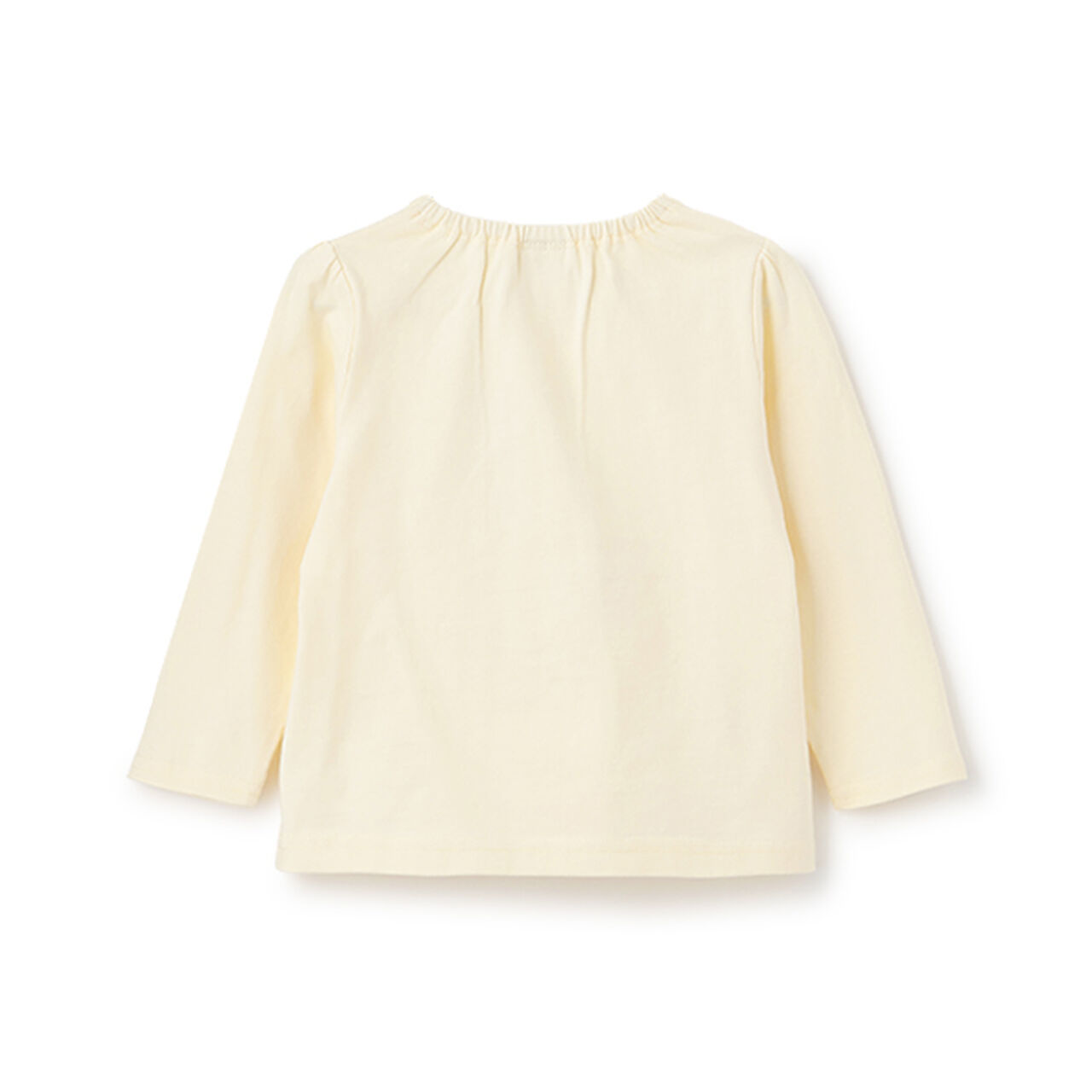 [Link] Girl Appliqué Long Sleeve T-Shirt (Kids Size),Cream, large image number 1