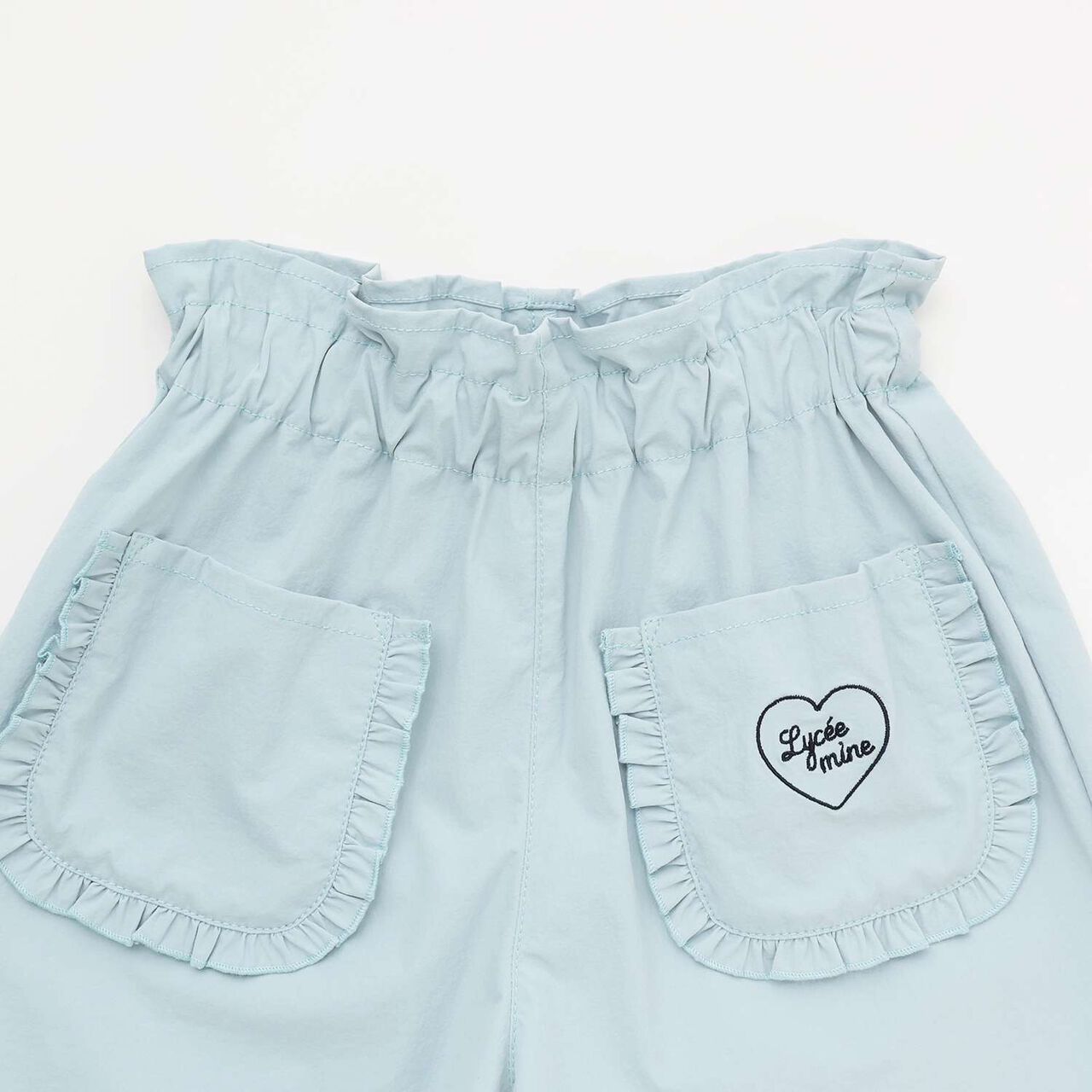 [Land and Water Use] Frill Pocket Shorts for Girls [Kids' Clothing],Red, large image number 7