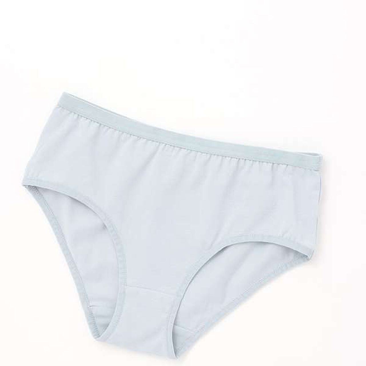 Basic/Antibacterial Odor-Resistant Moisture-Wicking Cotton Blend Shorts,Sax blue, large image number 2