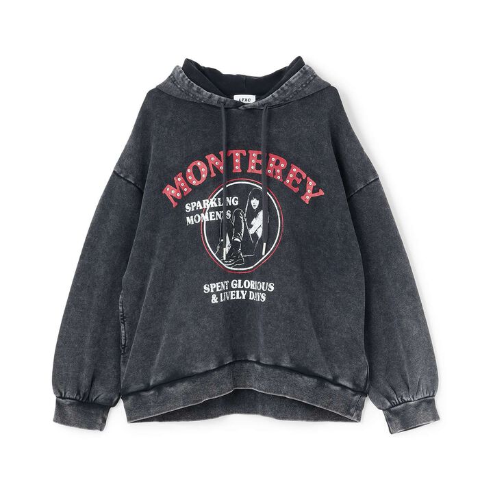 [LTXC] Pigment Pullover Parka,Charcoal gray, medium image number 3