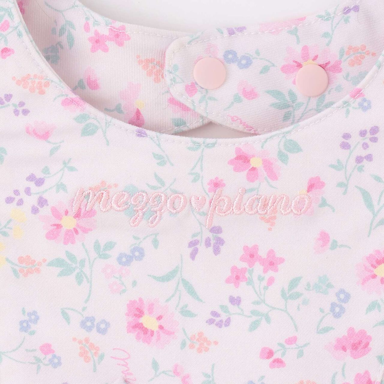 Flower Pattern Apron & Headband Set [Box Included],Light pink, large image number 3