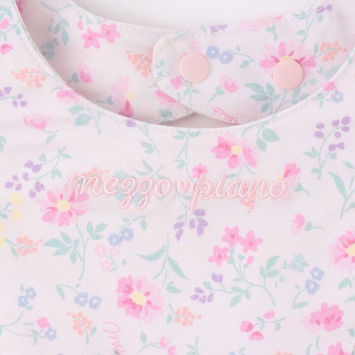 Flower Pattern Apron & Headband Set [Box Included],Light pink, medium image number 3