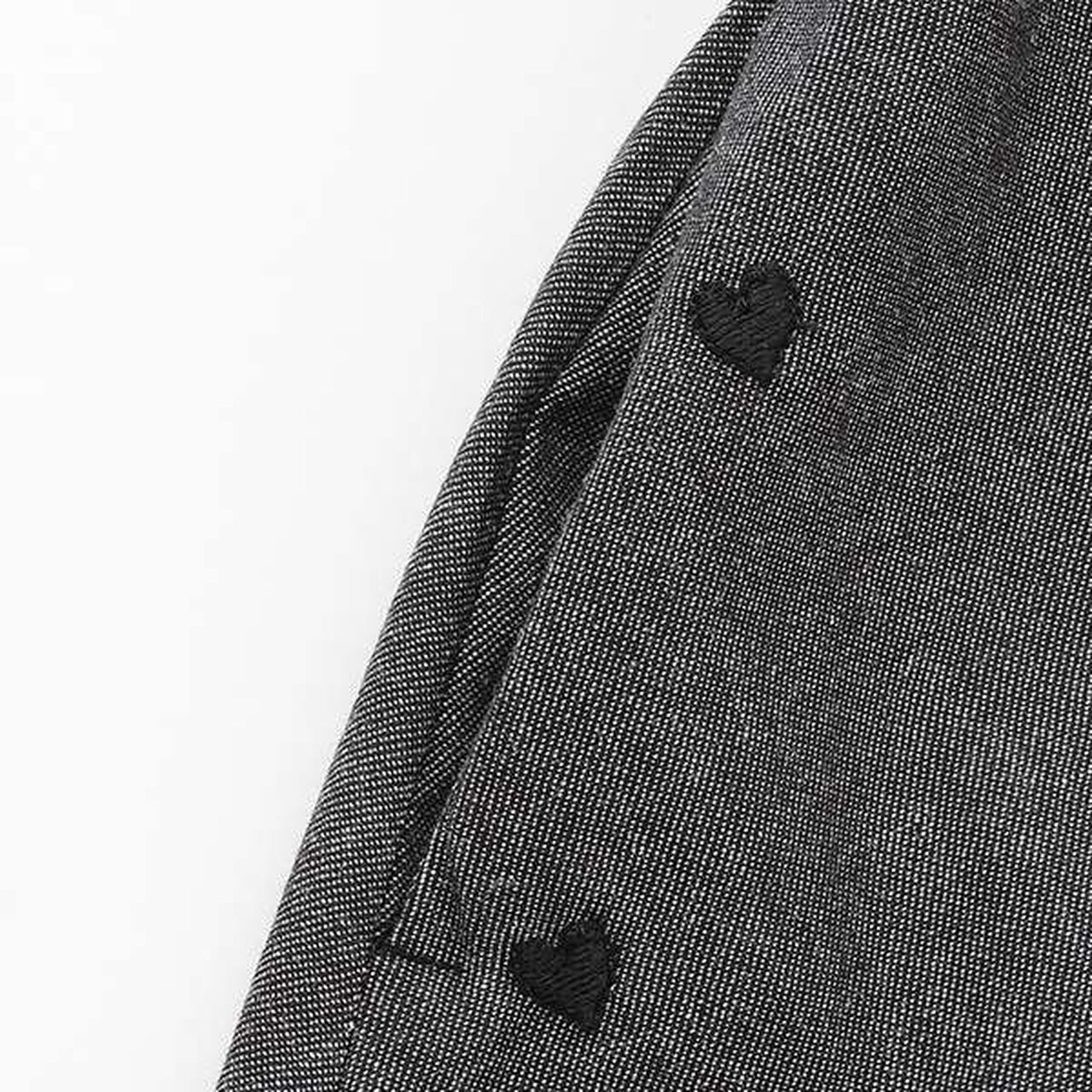 Shoulder Opening T-Shirt & Camisole One-Piece Dress Set,Black, large image number 14