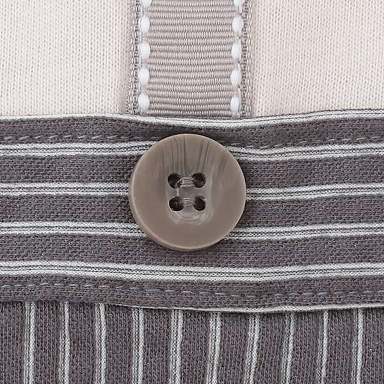 Short-Sleeve Dressy Coverall,Off white, large image number 5