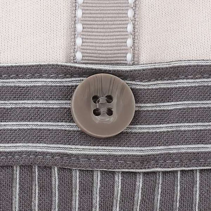 Short-Sleeve Dressy Coverall,Off white, medium image number 5