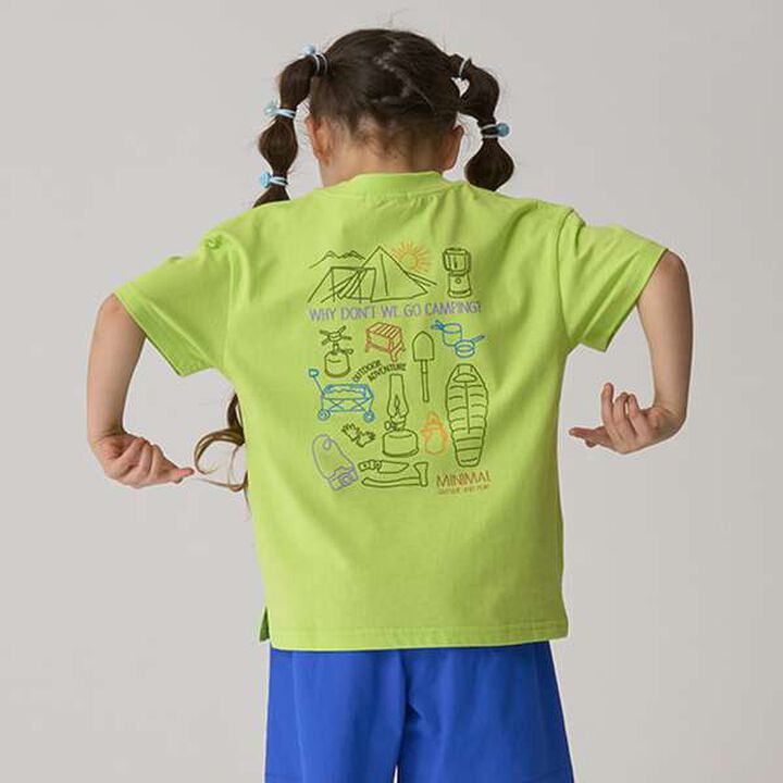 [Stain-Resistant & Water-Repellent] Assorted Outdoor Print T-Shirt,Lilac, medium image number 24