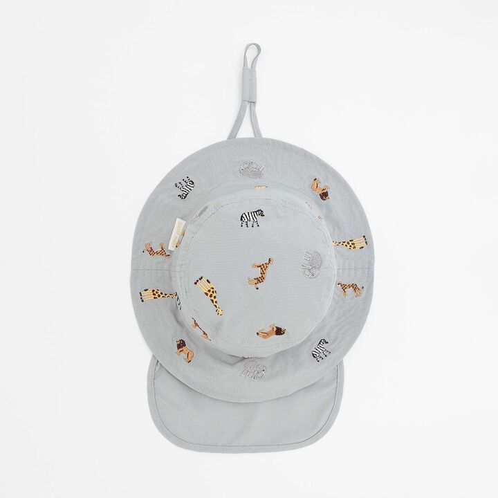 [Heat-Resistant] Embroidered Bucket Hat,Pink, medium image number 18