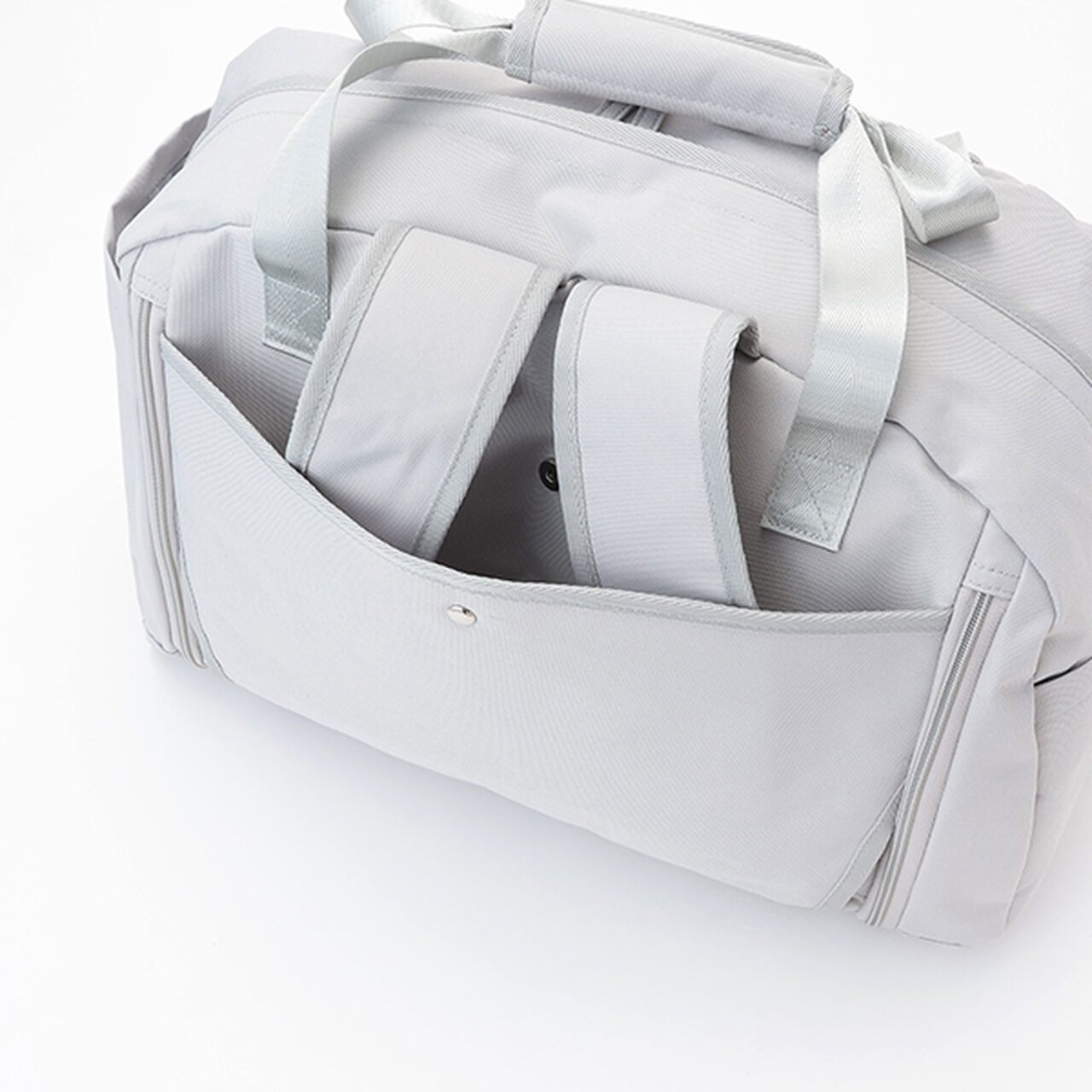 [Capacity 40-50L] [LTXC] 3-Way Expandable Boston Bag,Gray, large image number 2