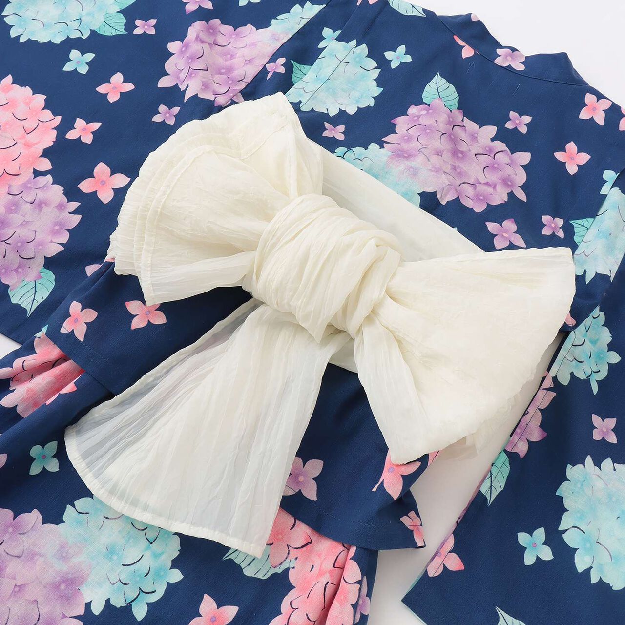 [Yukata] One-Piece Yukata Dress,Pearl white, large image number 28