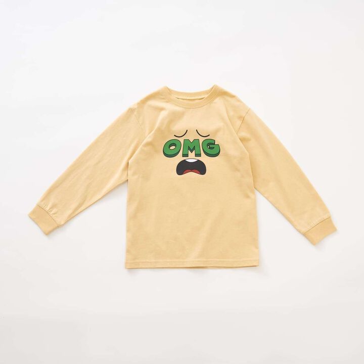 [365D] Cute OFUZAKE Long Sleeve T-Shirt,Sax blue, medium image number 14