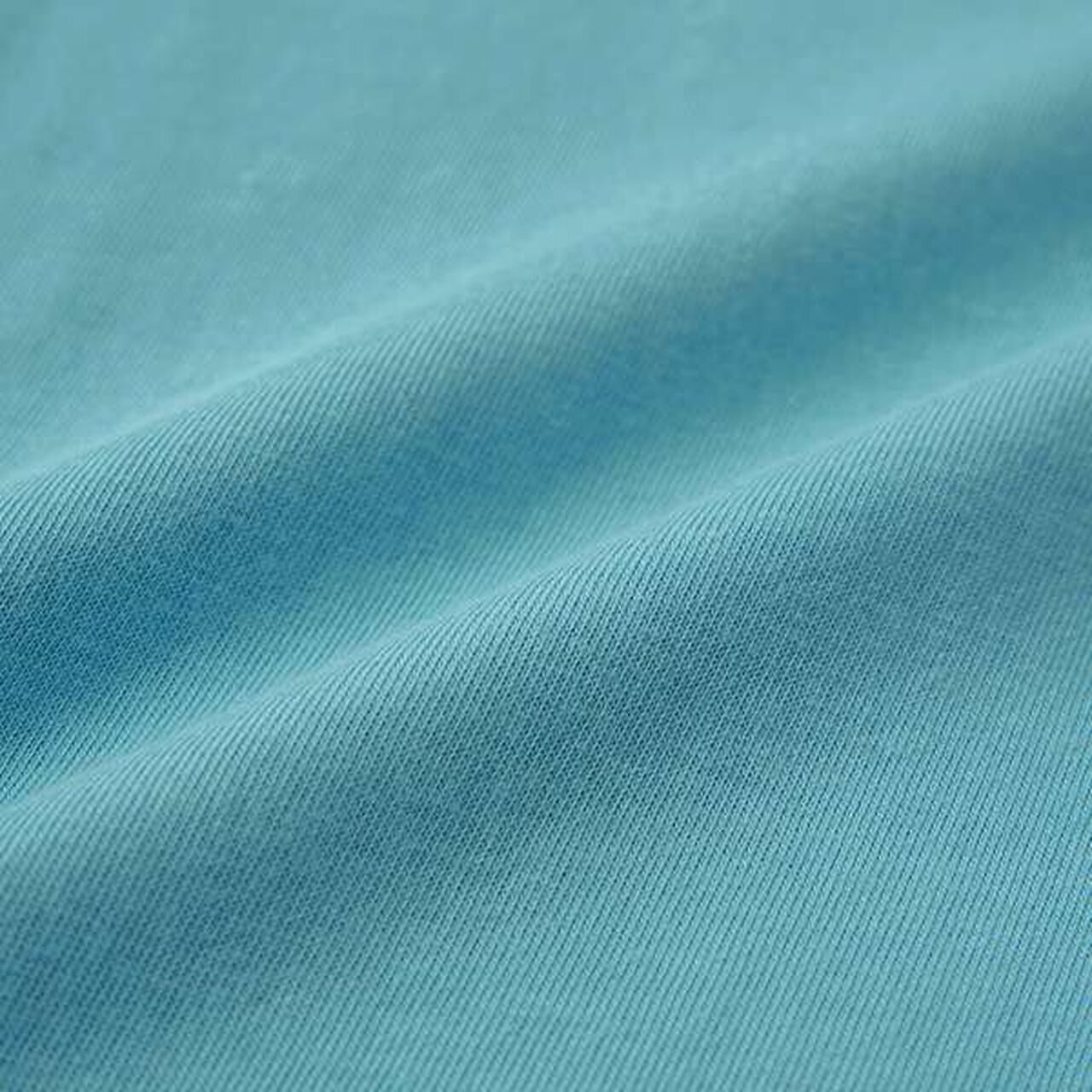 [Kaiteki Tenjiku] Bi-Color Printed T-Shirt,Turquoise, large image number 16