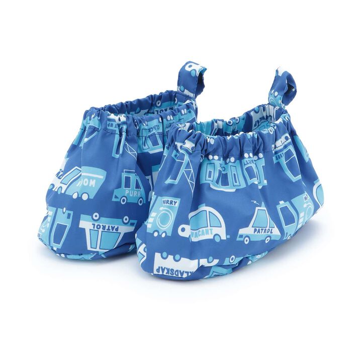 All-Over Pattern Shoe Cover,Navy, medium image number 0