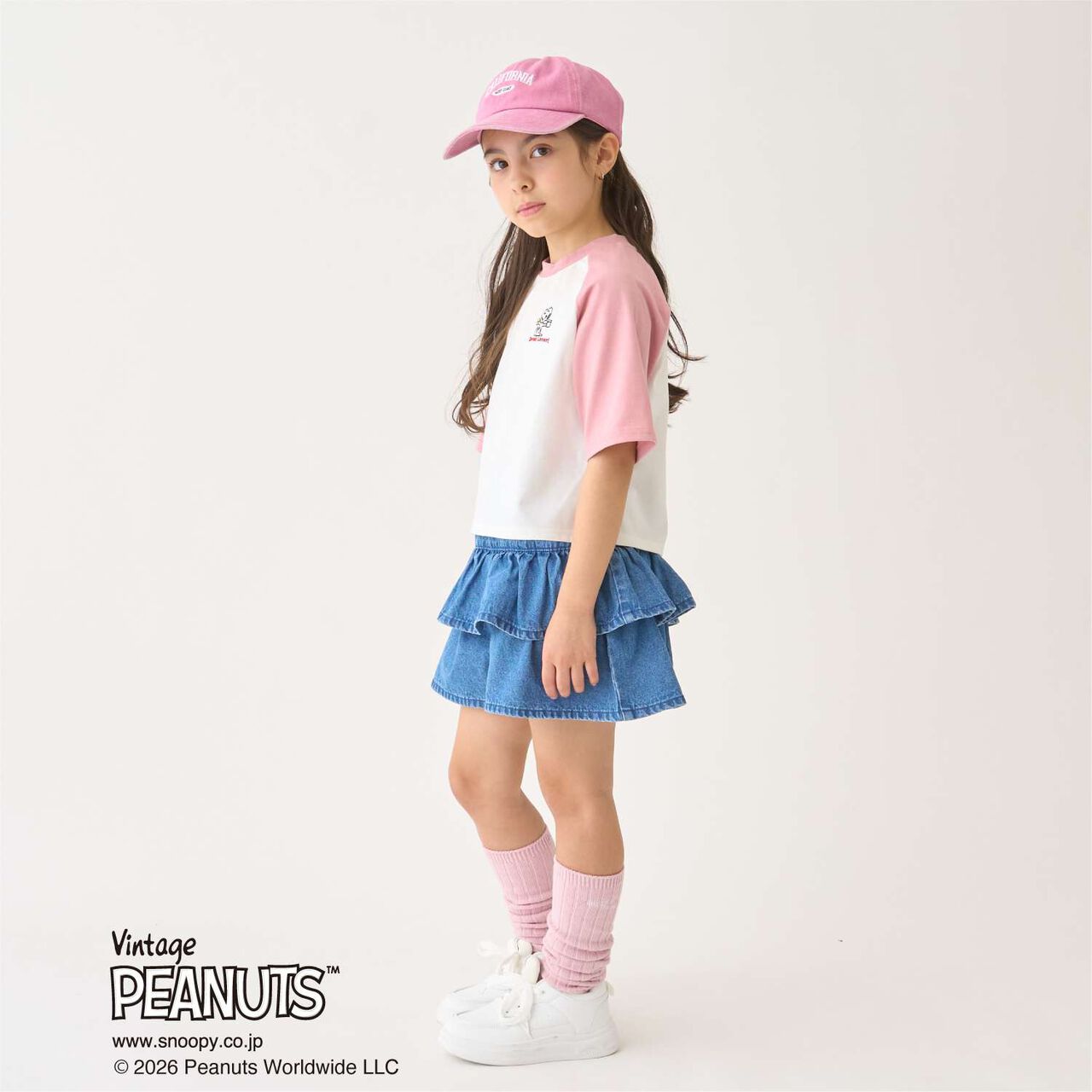 [SNOOPY] Raglan T-Shirt,Navy, large image number 4