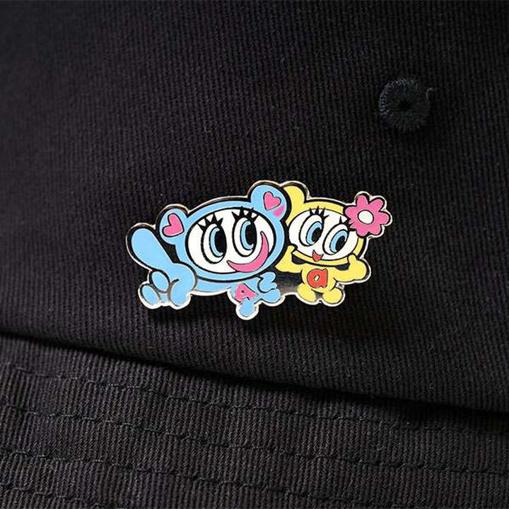 Mr. Nakamura Bucket Hat (with Pin Badge),Black, medium image number 17