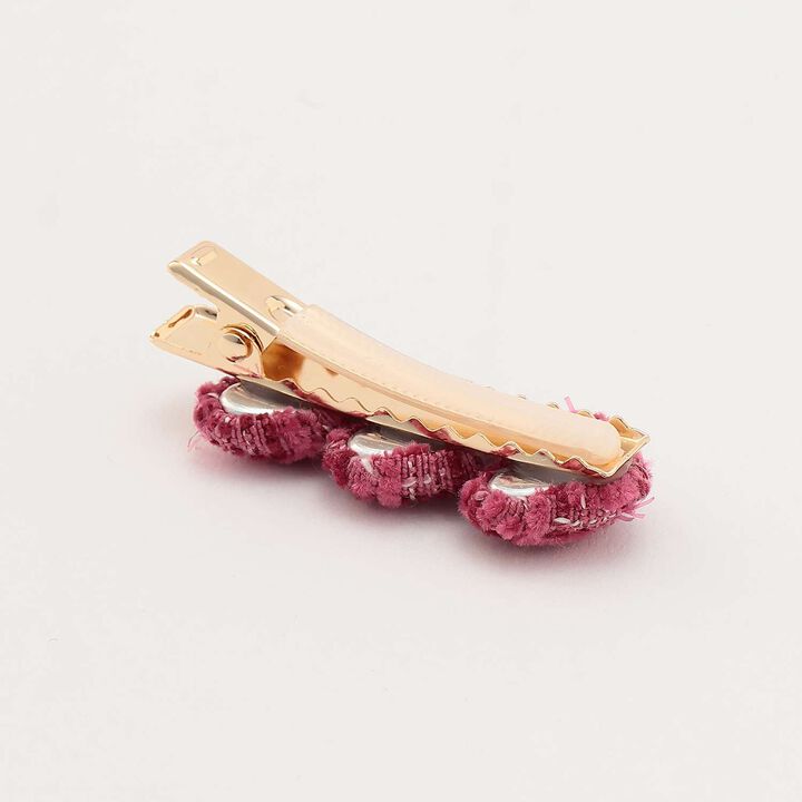 Heart Hair Clip 2-Pack,Mocha tea, medium image number 2