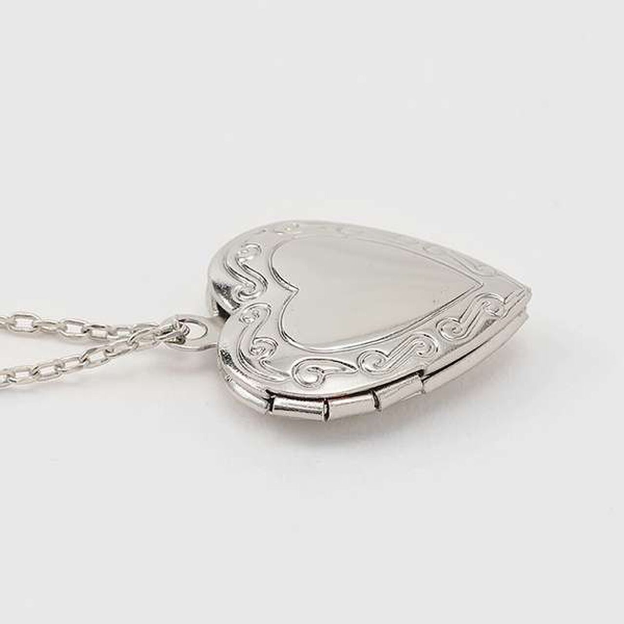 Sweatshirt with Shoulder Ribbons and Necklace,Black, large image number 2