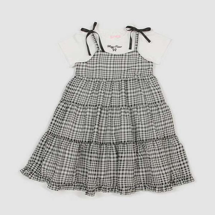 Cami Dress & Short Sleeve T-Shirt Set,Blue, medium image number 12