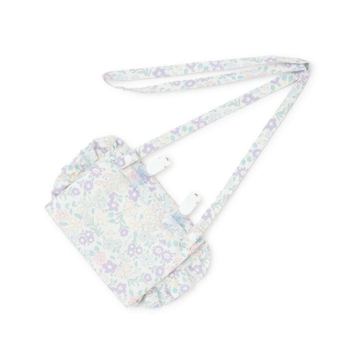 [School-Ready] [Water-Repellent, Anti-Stain, Durable, UV] Frill Detachable Pocket with Ribbon,Blue gray, medium image number 9