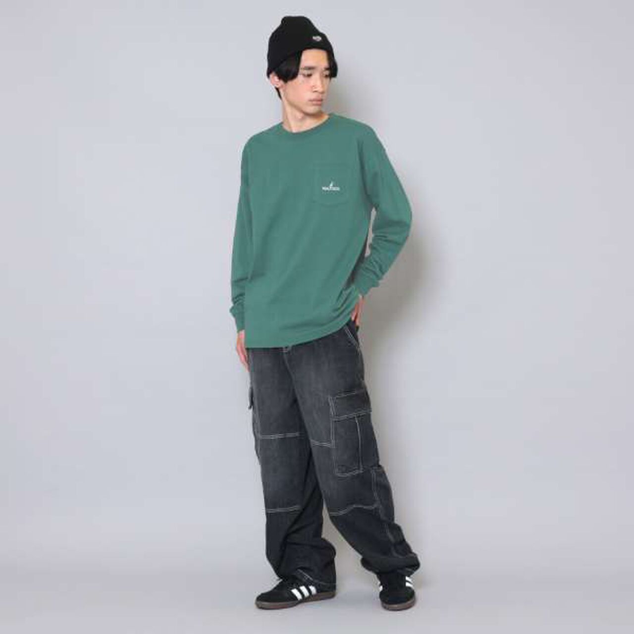 Nautica Back Skater Long Sleeve T-Shirt,White, large image number 4