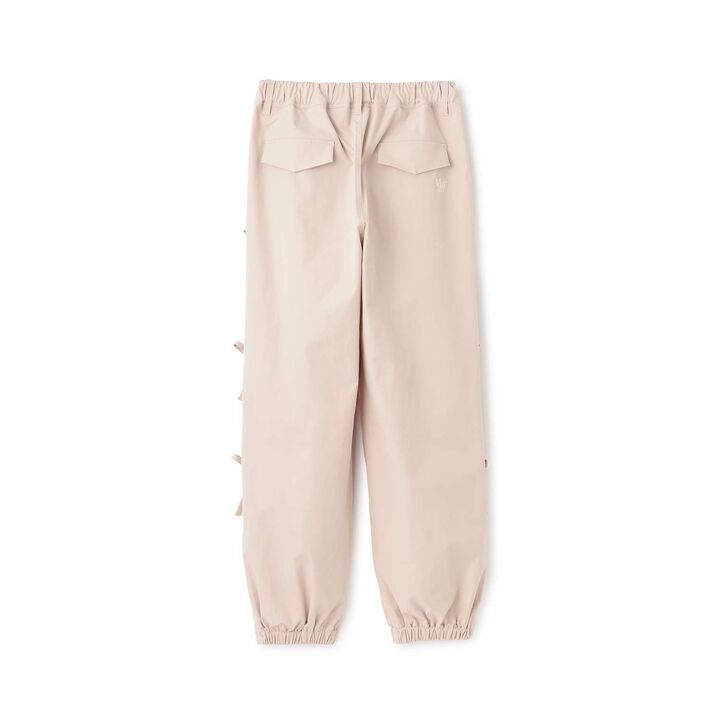 Quick-Dry Side Ribbon Parachute Pants,Black, medium image number 1