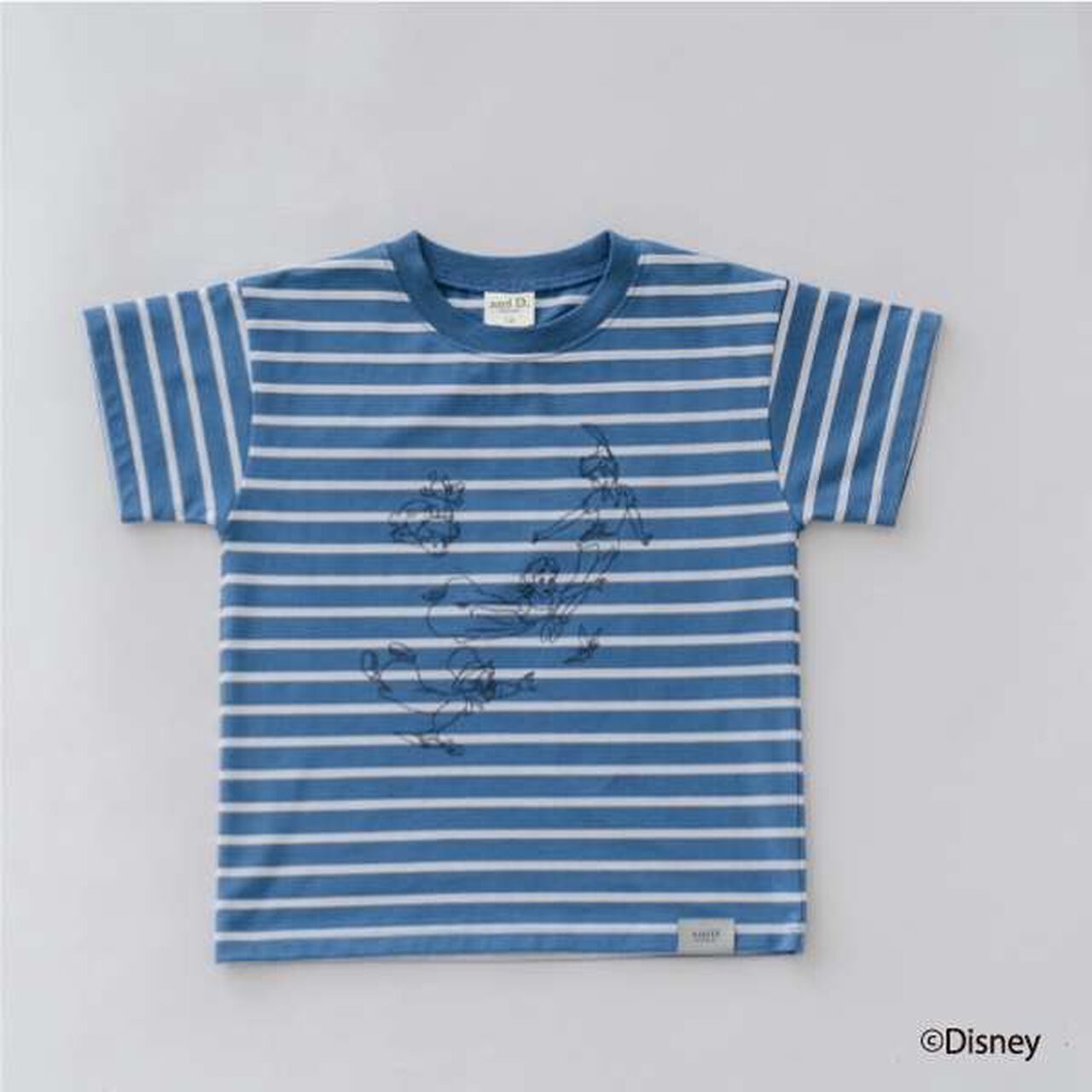 [Disney] Peter Pan / Bubble Print Short Sleeve T-Shirt,Blue, large image number 7