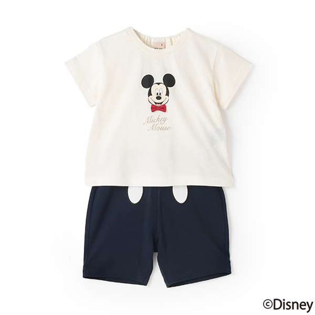 [Disney] Mickey Pajamas,Off white, large image number 3