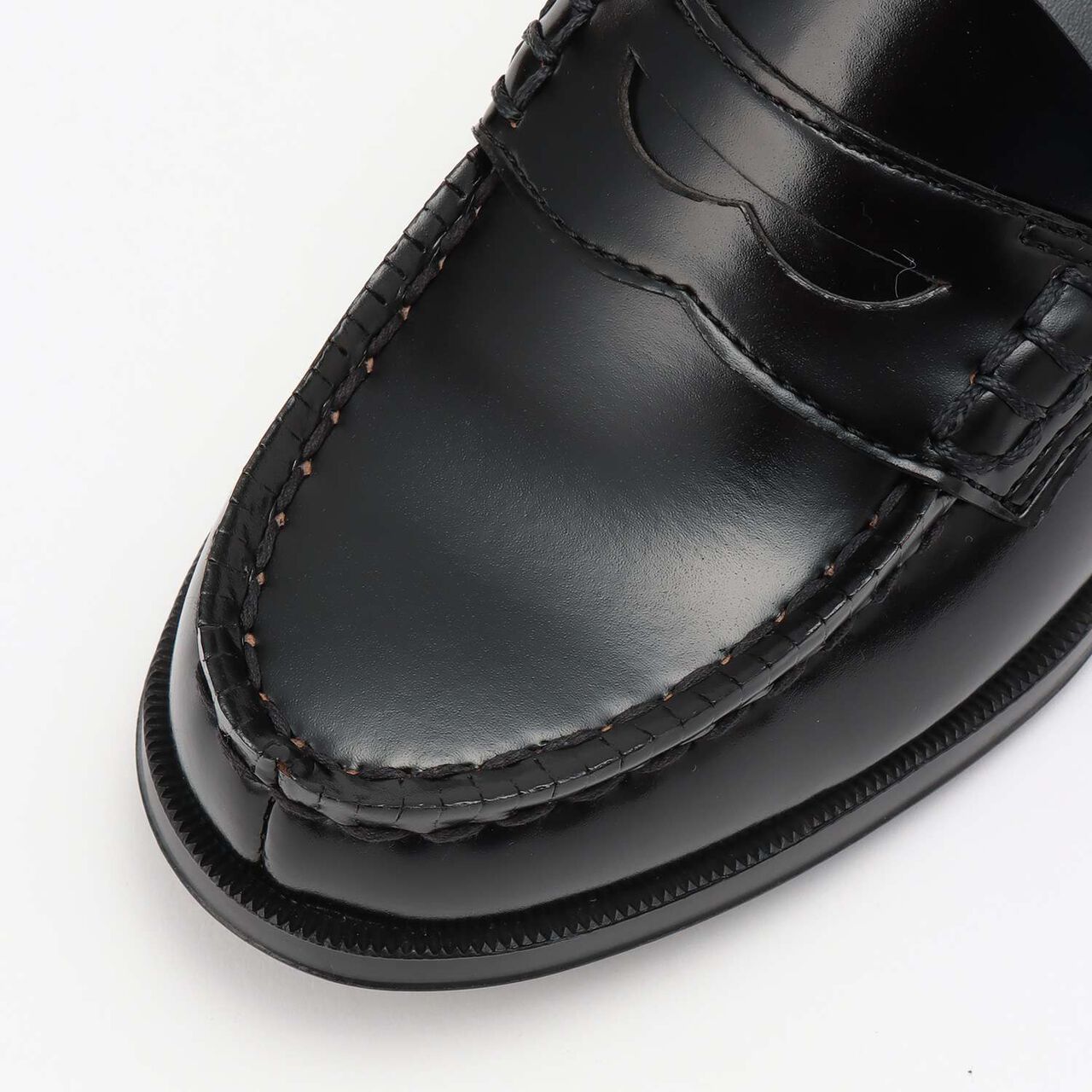 [Graduation Attire] Loafers,Black, large image number 3