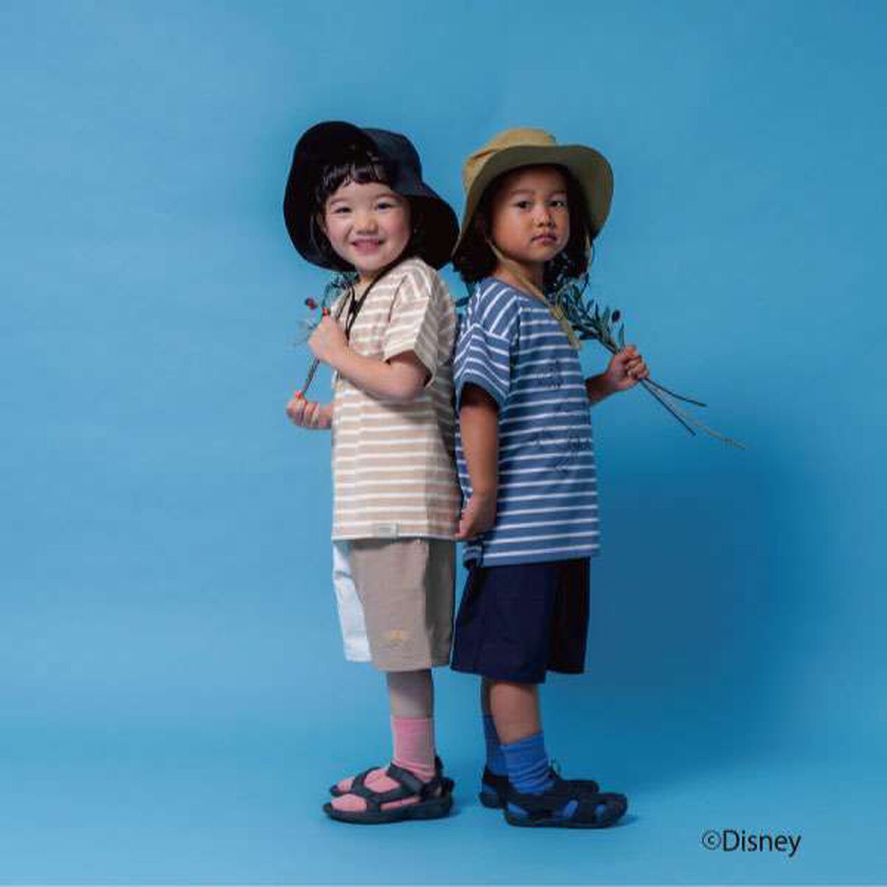 [Disney] Peter Pan / Bubble Print Short Sleeve T-Shirt,Blue, large image number 6