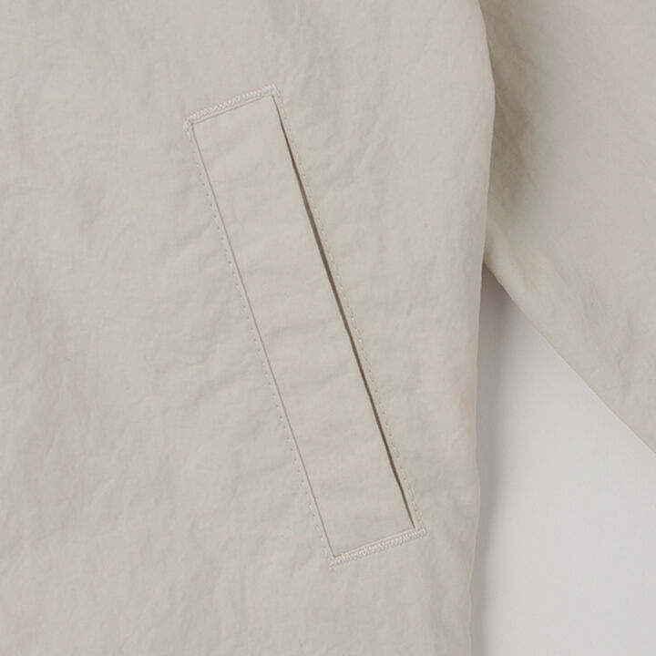 Frill Collar Windbreaker,Navy, medium image number 7