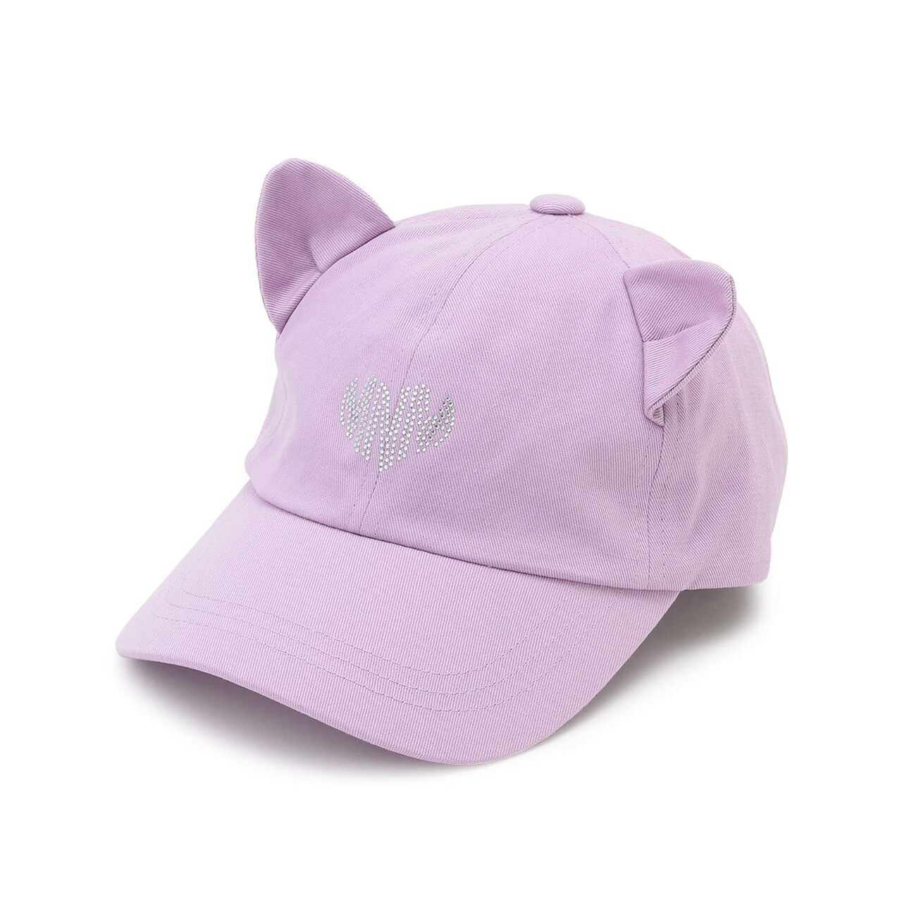 [UV] Rhinestone Cat Ear Cap,Brown, large image number 6
