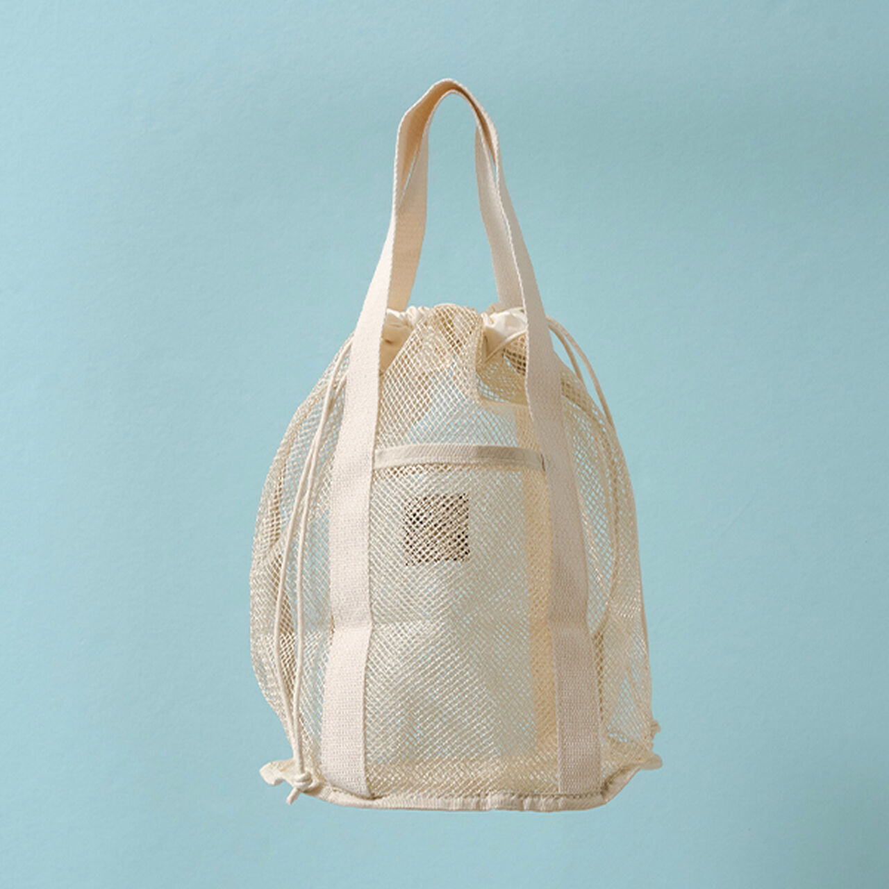 Mesh Bag,Navy, large image number 8