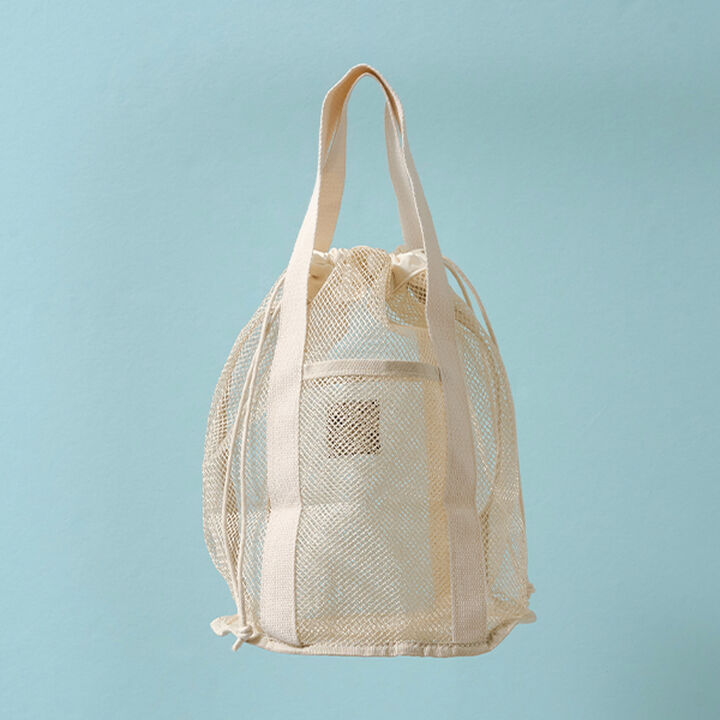 Mesh Bag,Navy, medium image number 8