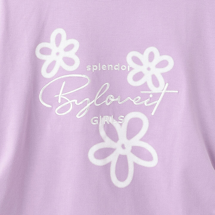 Airbrush Flower T-Shirt,Off white, medium image number 4