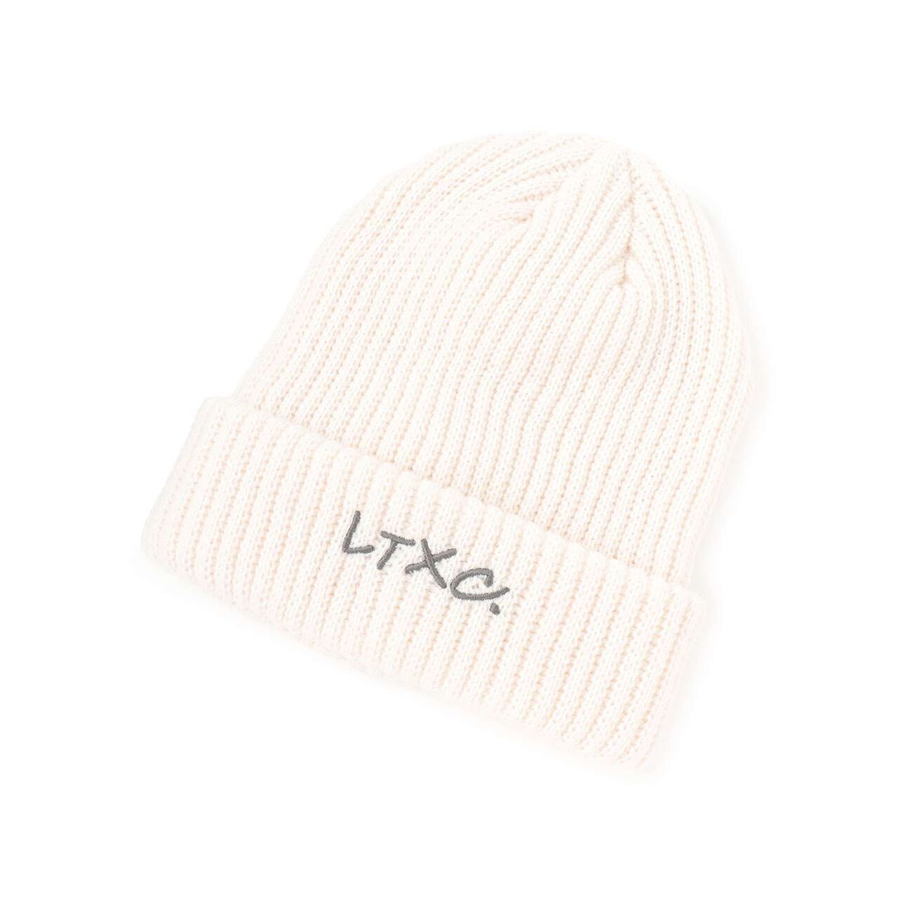 Embroidered Beanie,Off white, large image number 0