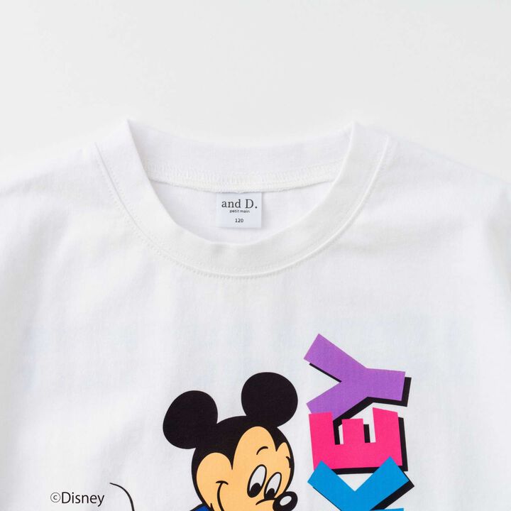 [Parent-Child Matching] [Disney] Soccer Short-Sleeve T-Shirt,White, medium image number 18